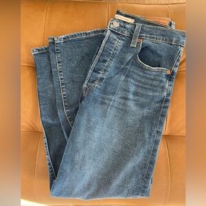 Levis ankle rib cage straight Jean